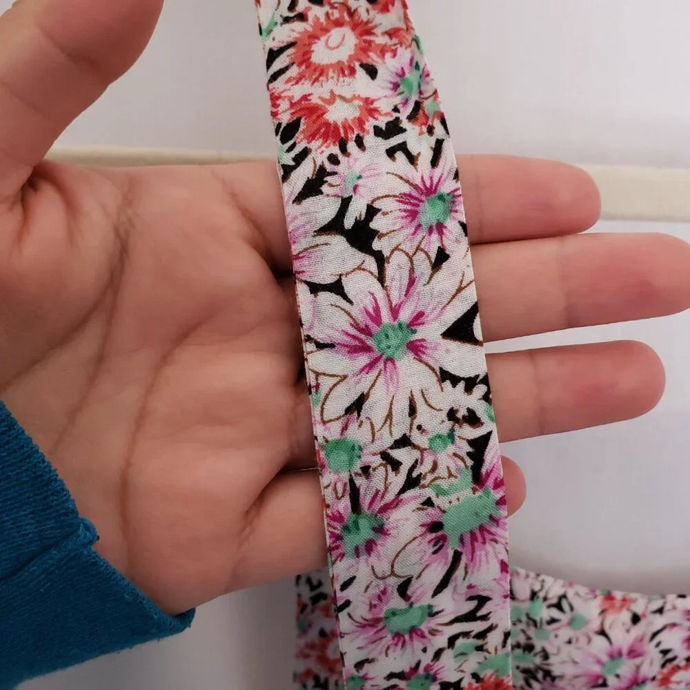 Passport Multicolor Colorful Thin Overall Shorts Romper with Pockets Size S - Picture 15 of 16